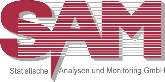Logo der SAM GmbH - Statistische Analysen und Monitoring